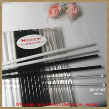 Load image into Gallery viewer, 50pcs 6" X 5/32" Crystal Clear Acrylic Sticks