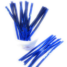 Load image into Gallery viewer, Weststone 100pcs 6" Metallic Twist Ties to Seal Homemade Lollipops, or to Decorate Floral Bouquets and Favor Boxes.