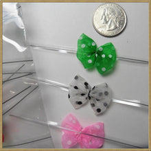 Load image into Gallery viewer, 25 Pcs Pre-tied Organza Butterfly Ribbon Bows for Wedding Birthday Party