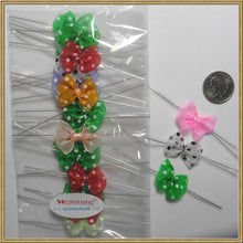 Load image into Gallery viewer, 25 Pcs Pre-tied Organza Butterfly Ribbon Bows for Wedding Birthday Party