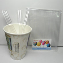 Load image into Gallery viewer, 30pcs acrylic Rods, Round, Transparent Clear, Standard Tolerance with size of 4", 6", 8", 10" and 12"