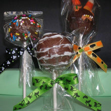 Load image into Gallery viewer, 75pcs X (6 in. Lollipop Sticks + Bags + Ribbon Bows) for Halloween Party