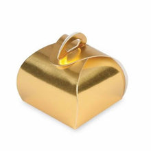 Load image into Gallery viewer, 25 Single Truffle Totes 1 1/2" L x 1 1/2" W x 1 1/4" - Gold, Silver or Clear