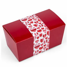 Load image into Gallery viewer, 25pcs paper modern hearts pattern belly band for Valentine's day gift packing