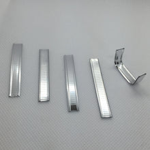 Load image into Gallery viewer, 50pcs 2" x 1/4" double wire metallic twist ties Metallic Wire Clamp - Gold, Slver and Red