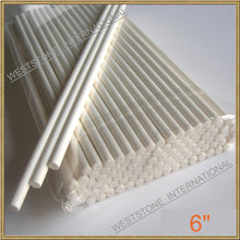 Load image into Gallery viewer, 100pcs 6" Lollipop Stick, 100 pcs Poly Bag,  100pcs Baby Blue Twist Tie for cake pops in baby shower or party