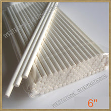 Load image into Gallery viewer, 100pcs 6" Lollipop Stick, 100 pcs Poly Bag,  100pcs Red Twist Tie for cake pops in parties