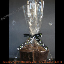 Load image into Gallery viewer, 25pcs Pre-tied Ribbon Bows for Halloween - Ghost on Black