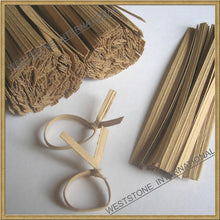 Load image into Gallery viewer, 100pcs 4" Paper Twist Ties - 12 colors for cello bag