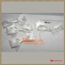 Load image into Gallery viewer, 20pcs 3 1/2" Satin Self Adhesive or Pre-Tied Ribbon Bow for Cello Bags in Wedding and Party