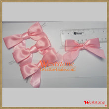 Load image into Gallery viewer, 20pcs 3 1/2" Satin Self Adhesive or Pre-Tied Ribbon Bow for Cello Bags in Wedding and Party