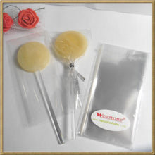 Load image into Gallery viewer, 200pcs 2 in x 4 in crystal clear cello bag for lollipop candy