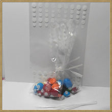 Load image into Gallery viewer, 100pcs 4"X 6" polka dot cello bags + matched twist ties for party gift packing