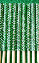 Load image into Gallery viewer, 24pcs/48pcs Bling Candy Apple Sticks Silver Rhinestone Candy Apple Sticks