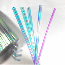 Load image into Gallery viewer, Weststone 100pcs 6" Metallic Twist Ties to Seal Homemade Lollipops, or to Decorate Floral Bouquets and Favor Boxes.