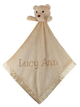 Load image into Gallery viewer, Amazon.com: Large Ultra Plush Personalized Teddy Bear Blanket (Brown) with Satin Trim: Gateway