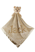 Load image into Gallery viewer, Amazon.com: Large Ultra Plush Personalized Teddy Bear Blanket (Brown) with Satin Trim: Gateway