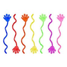 Load image into Gallery viewer, Amazon.com: Super Z Outlet Vinyl Glitter Mini Sticky Hands Toys for Children Party Favors, Birthdays - 1 1/4" (72 Count): Gateway