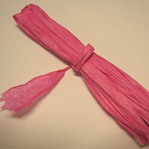 Paper Raffia Pink 40 Ft (12 M)