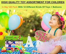 Load image into Gallery viewer, Amazon.com: I Premium Party Favor Toy Assortment In Big 120 Pack, Party Favors For Kids, Birthday Party, Carnival Prizes, Prizes For Kids, Pinata Filler, Treasure Box Prize, Goodie Bag Fillers, Easter Egg Fillers: Gateway