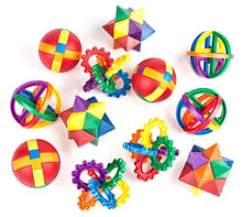 Load image into Gallery viewer, Amazon.com: Neliblu Fun Puzzle Balls - Goody Bag Fillers - Party Favors, Party Toys, Goody Bag Favors, Carnival Prizes, Pinata Filler - Fidget Brain Teaser Puzzles (12 Pack) Clear Instructional Videos Included!: Gateway