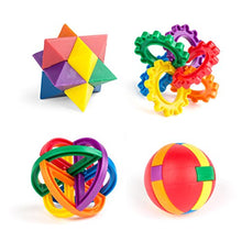 Load image into Gallery viewer, Amazon.com: Neliblu Fun Puzzle Balls - Goody Bag Fillers - Party Favors, Party Toys, Goody Bag Favors, Carnival Prizes, Pinata Filler - Fidget Brain Teaser Puzzles (12 Pack) Clear Instructional Videos Included!: Gateway
