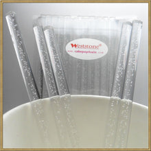 Load image into Gallery viewer, Reusable 80pcs Heavy duty Clear Bubble Sticks - 6 in x 7/32 in For Cake Pops or Candy Apple