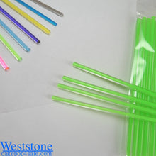 Load image into Gallery viewer, Heavy duty - 50pcs 6" (15cm)  Acrylic Sticks For Lollipop Candy or Candy Apples - Green