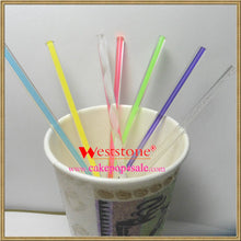 Load image into Gallery viewer, Heavy duty 25pcs 6" x 7/32" Acrylic Sticks For Cake Pops or Lollipop Candy or Candy Apples - White swirl
